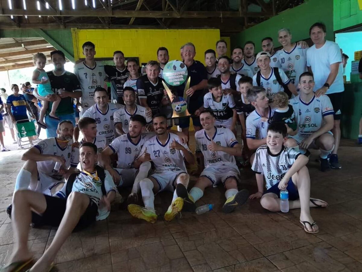ABF PUMAS é campeão do Municipal de Futebol de campo de São Pedro do Butiá