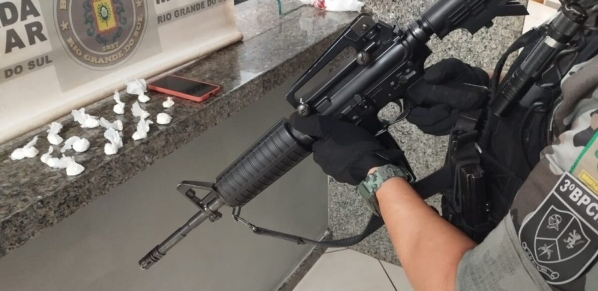 Jovem de Ubiretama é preso com cocaína em Cerro Largo