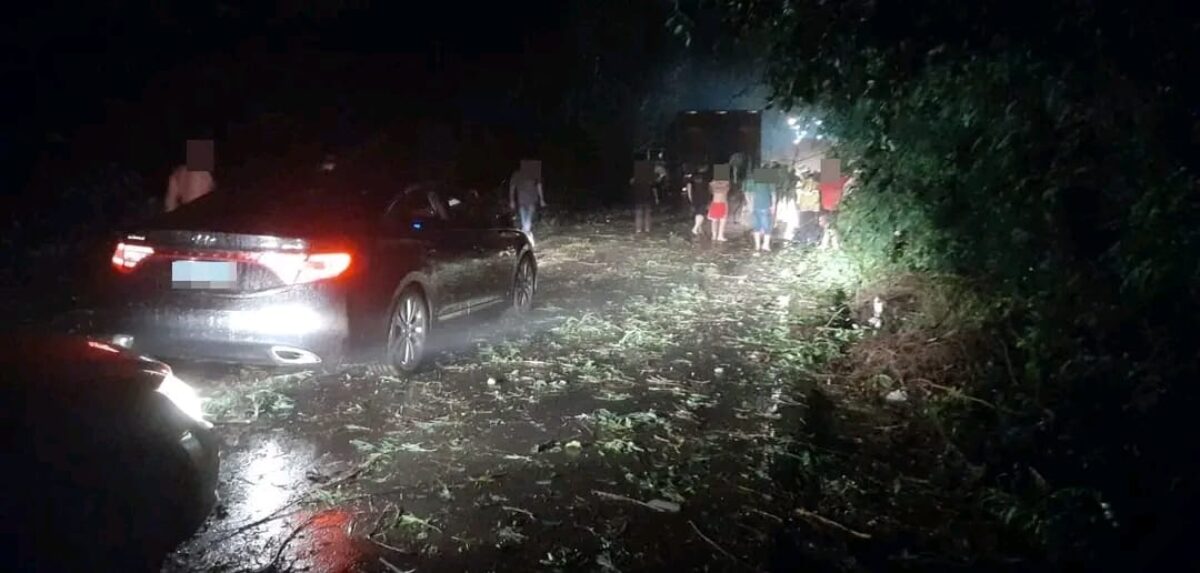 Acidente envolve quatro veículos em Roque Gonzales