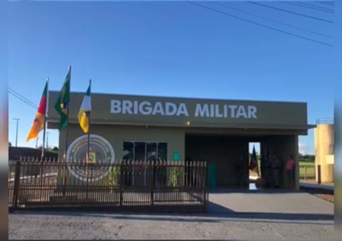 Inaugurado novo prédio da Brigada Militar de Rolador Inaugurado novo prédio da Brigada Militar de Rolador