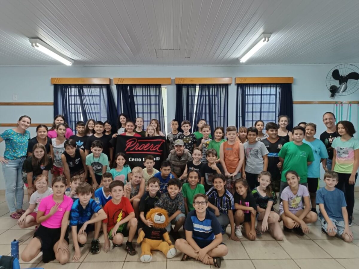 Brigada Militar de Cerro Largo inicia mais uma edição do PROERD Brigada Militar de Cerro Largo inicia mais uma edição do PROERD