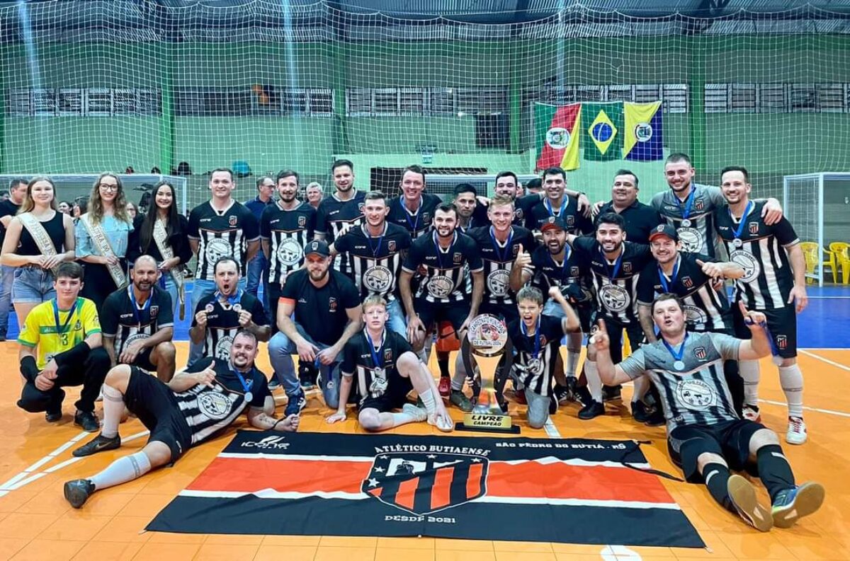Atlético Butiaense é campeão Municipal de Futsal nas categorias livre e veterano em São Pedro do Butiá Atlético Butiaense é campeão Municipal de Futsal nas categorias livre e veterano em São Pedro do Butiá