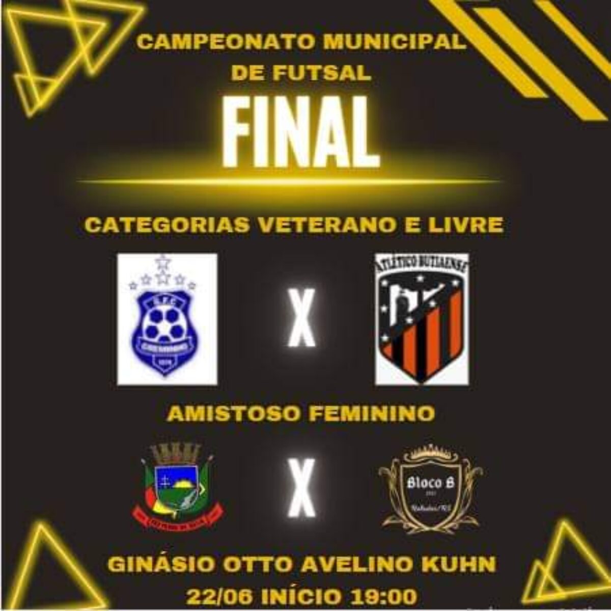 São Pedro do Butiá conhece o campeão do Municipal de Futsal neste sábado São Pedro do Butiá conhece o campeão do Municipal de Futsal neste sábado