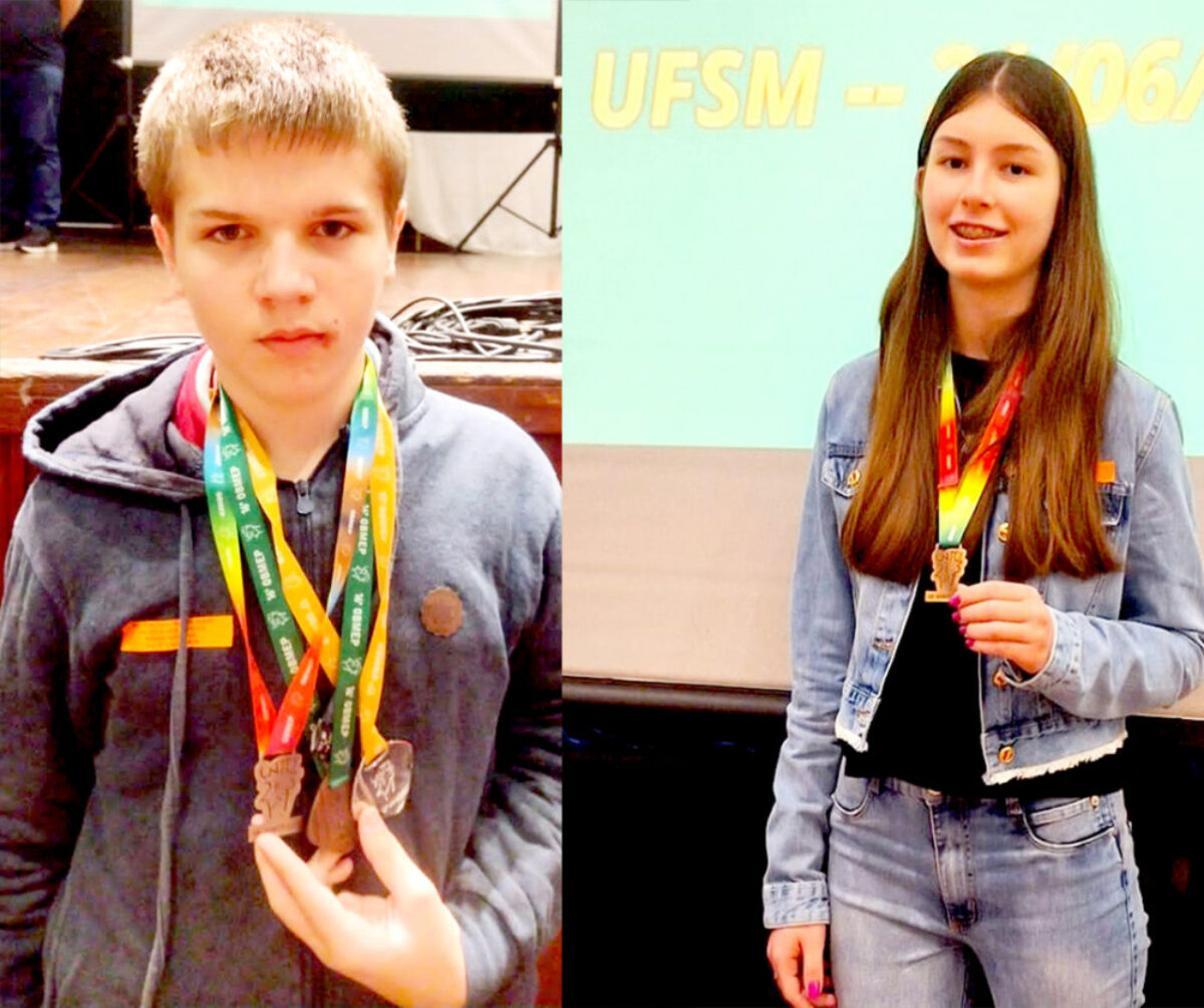 Estudantes de Salvador das Missões recebem reconhecimento pela atuação na 18ª Olimpíada Brasileira de Matemática das Escolas Públicas