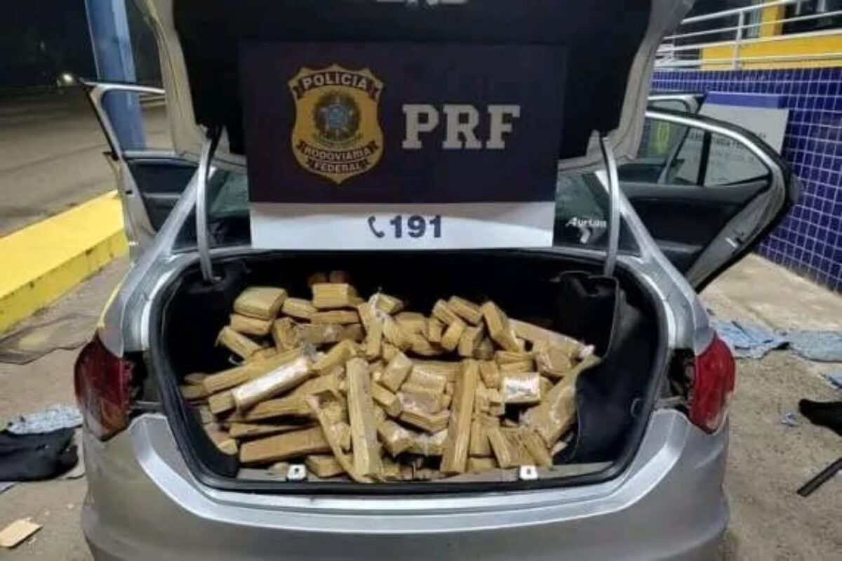 Casal Argentino é preso por tráfico de drogas na BR-158