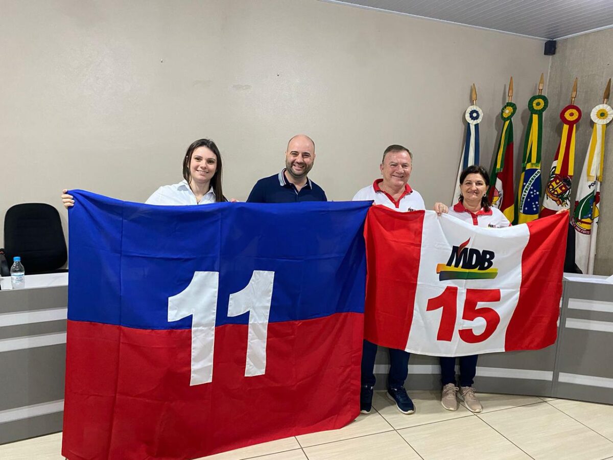 PP e MDB unem-se e apresentam candidatos em São Paulo das Missões PP e MDB unem-se e apresentam candidatos em São Paulo das Missões