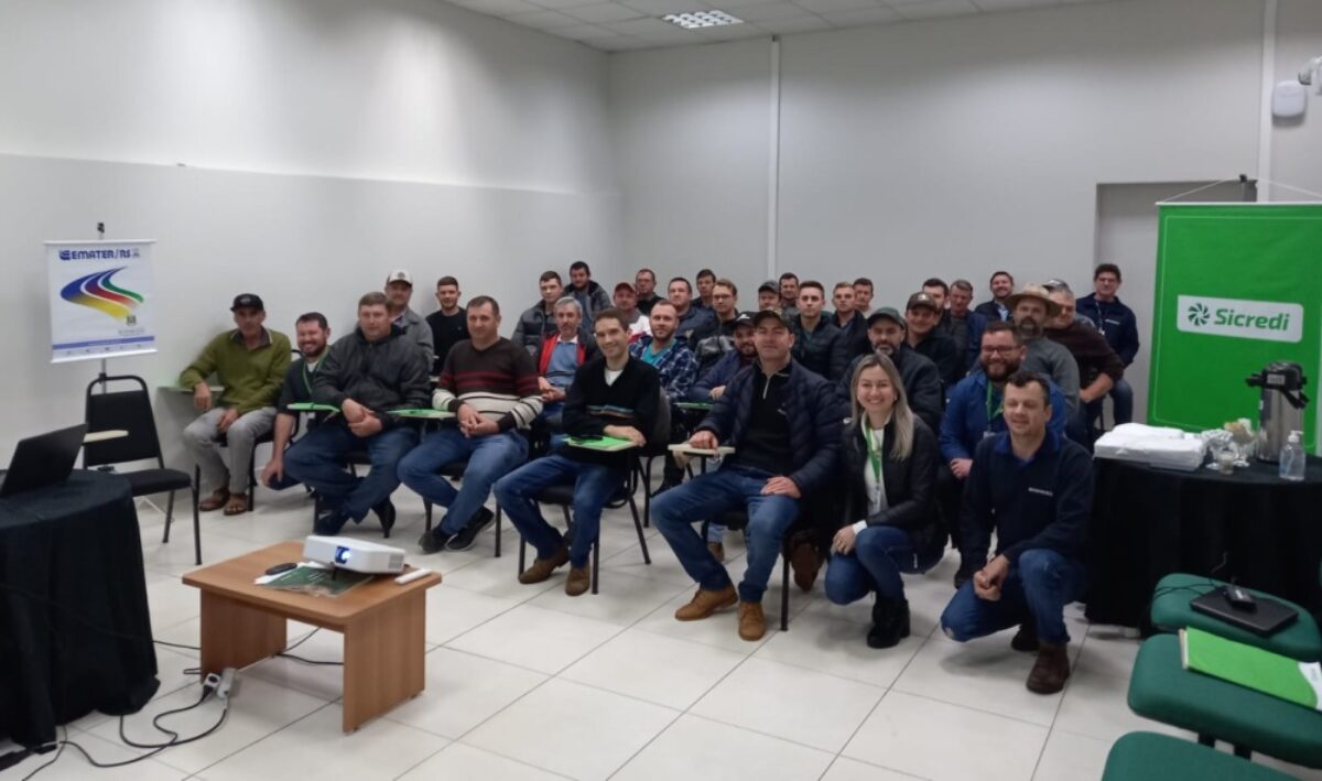 Emater capacita agricultores em Guarani das Missões Emater capacita agricultores em Guarani das Missões