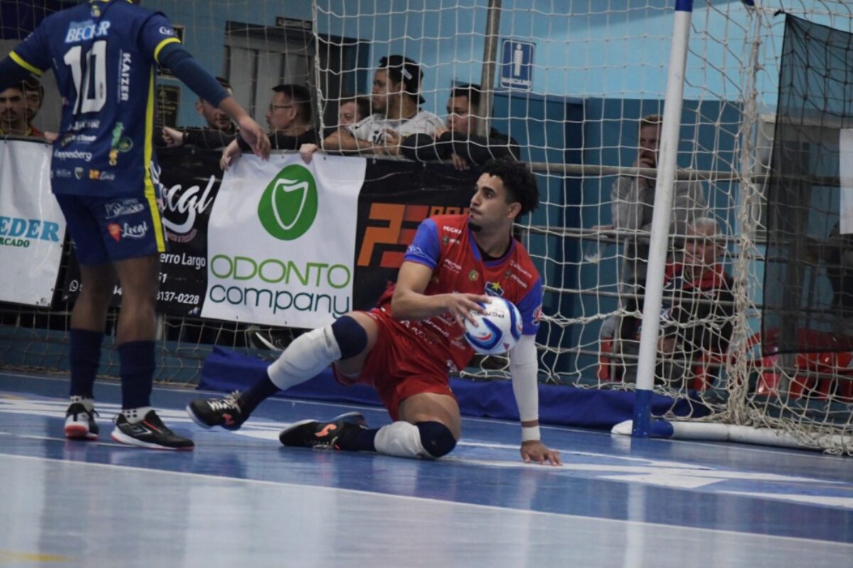 Cerro Largo Futsal perde a primeira no Gauchão e cai posições na tabela
