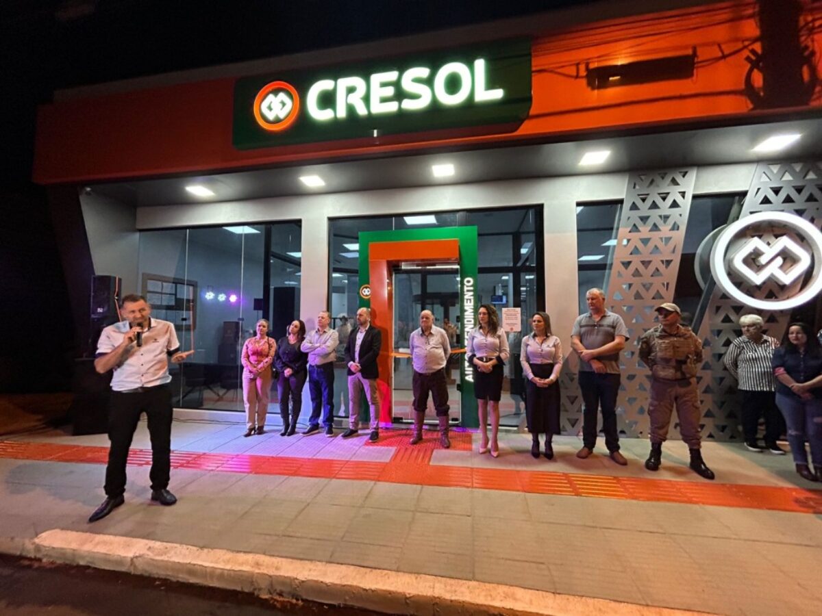 Cresol Missões Fronteira RS expande e inaugura 10ª agência em Vitória das Missões
