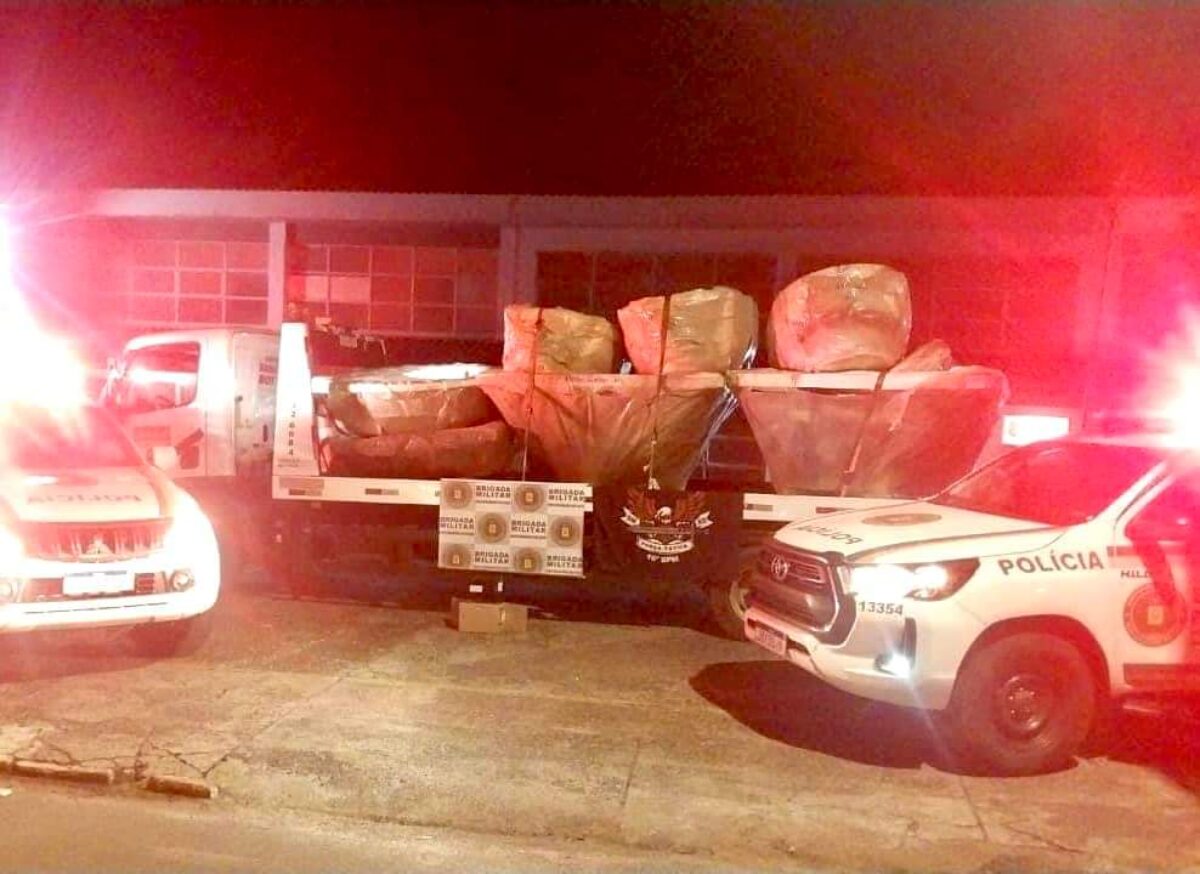 Caminhoneiro é sequestrado, perde carga em Cruz Alta, mas Brigada Militar recupera tudo