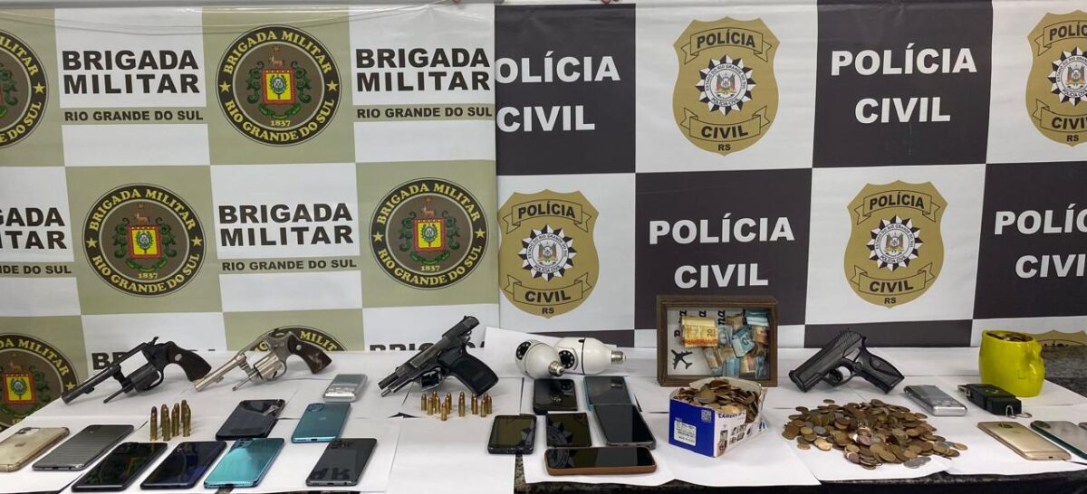 Polícia Civil e Brigada Militar realizam Operação INCURSIOS contra o tráfico de drogas Polícia Civil e Brigada Militar realizam Operação INCURSIOS contra o tráfico de drogas