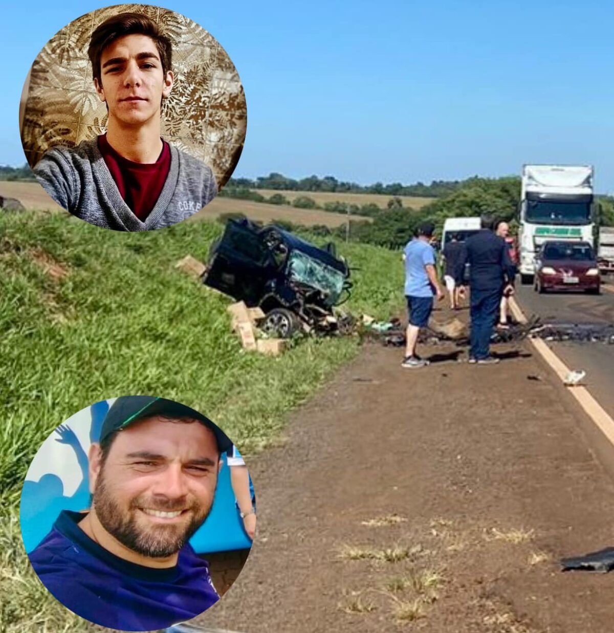 Identificado as duas vítimas fatais do grave acidente em São Luiz Gonzaga