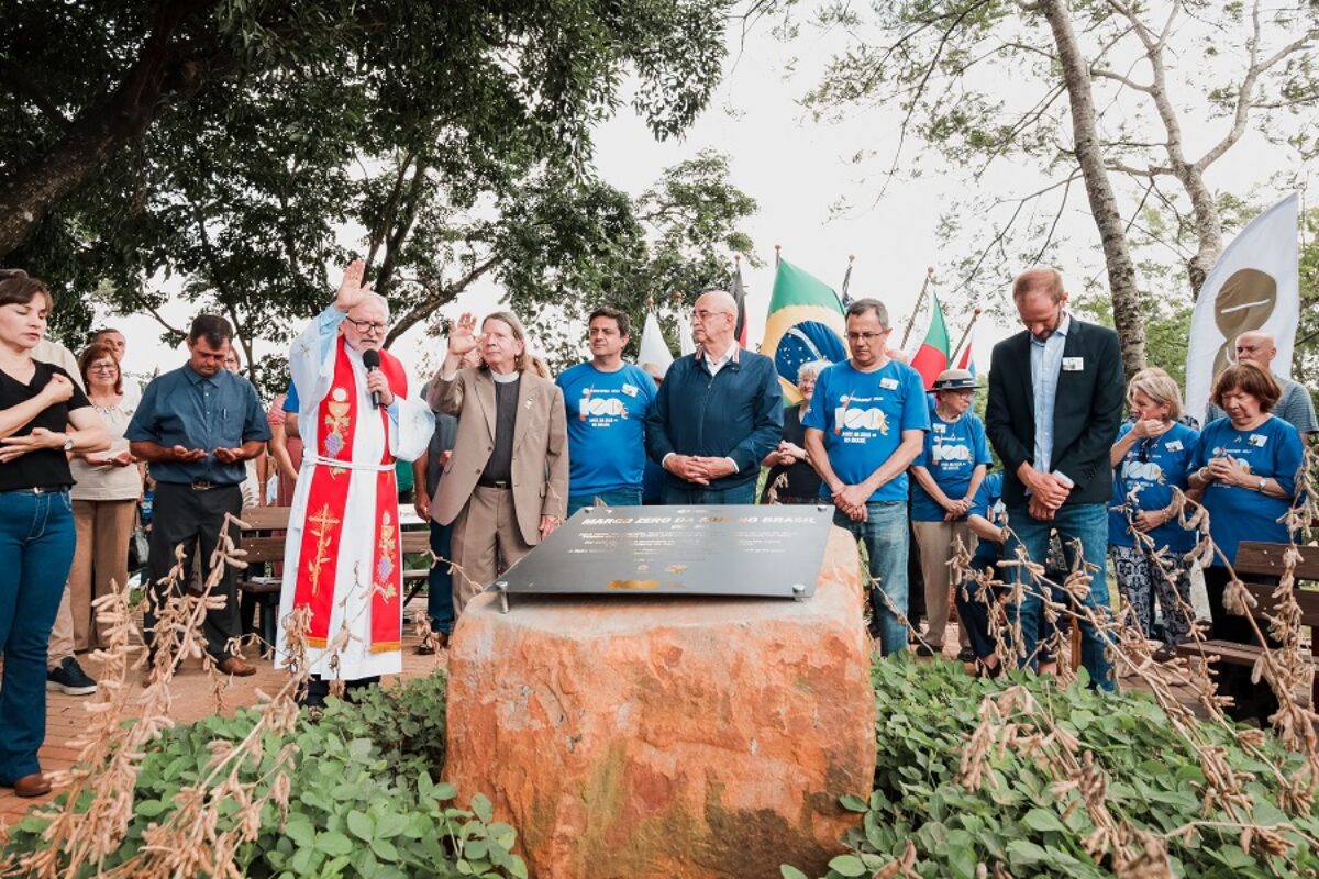 Marco zero da soja no Brasil é inaugurado em Ubiretama Marco zero da soja no Brasil é inaugurado em Ubiretama