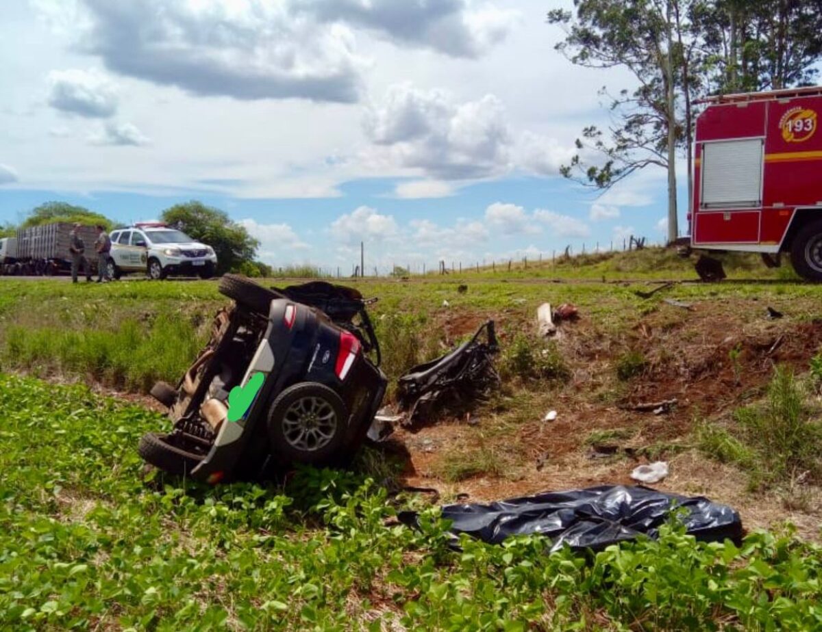 Grave acidente em São Luiz Gonzaga faz duas vítimas fatais