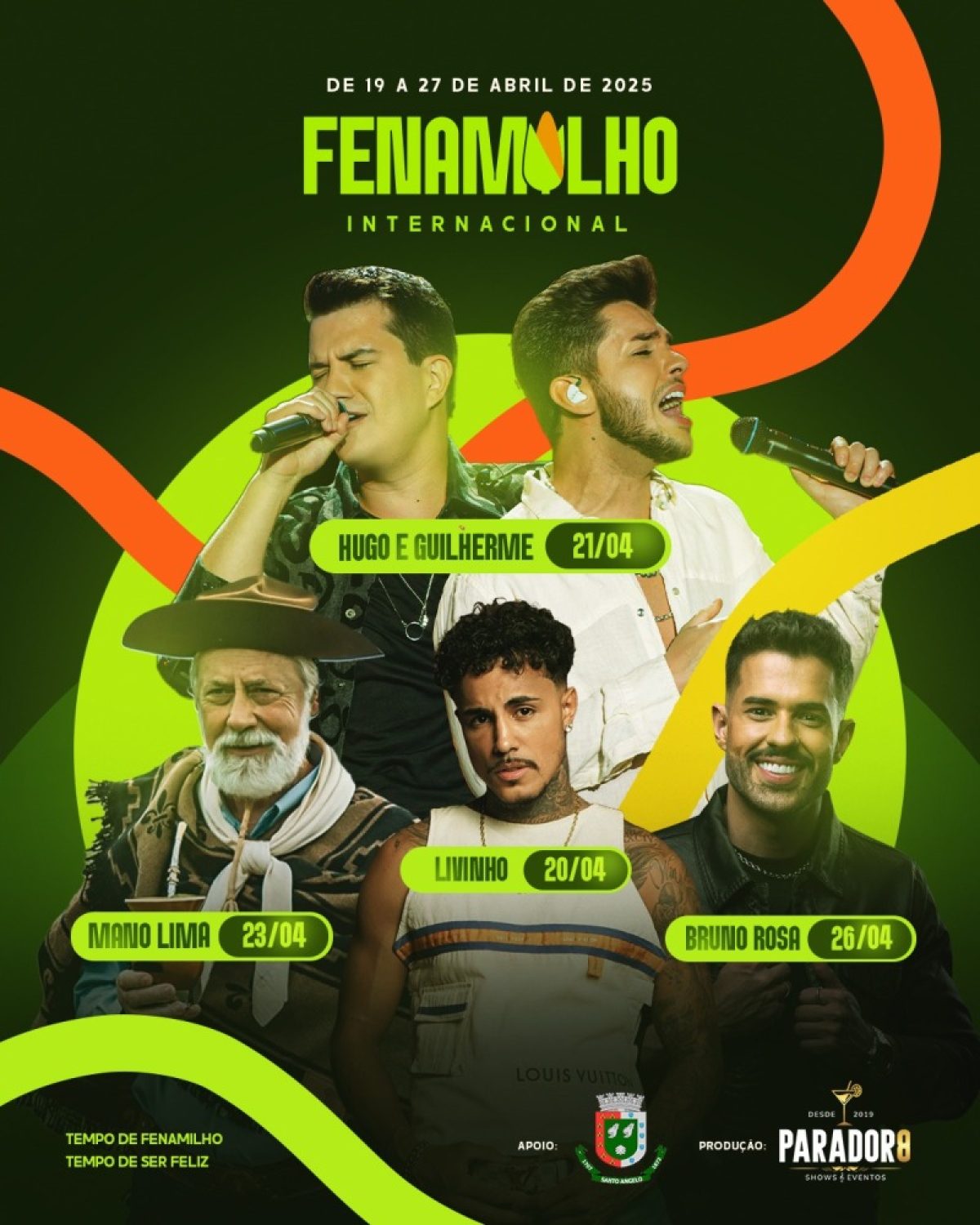 Fenamilho 2025: uma programação de shows imperdível que atende aos pedidos do público
