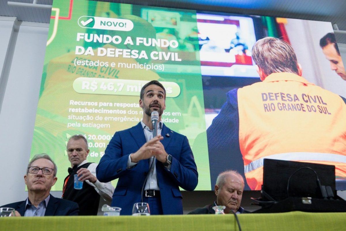 Leite anuncia medidas para enfrentamento da estiagem durante a abertura da 25ª Expodireto Cotrijal