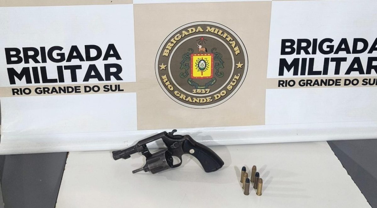 Brigada Militar realiza prisão por porte irregular de arma de fogo em São Paulo das Missões
