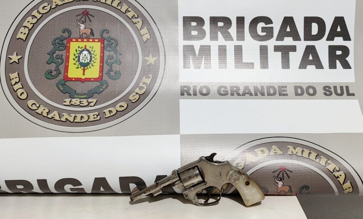 Brigada Militar apreende arma de fogo em Cerro Largo