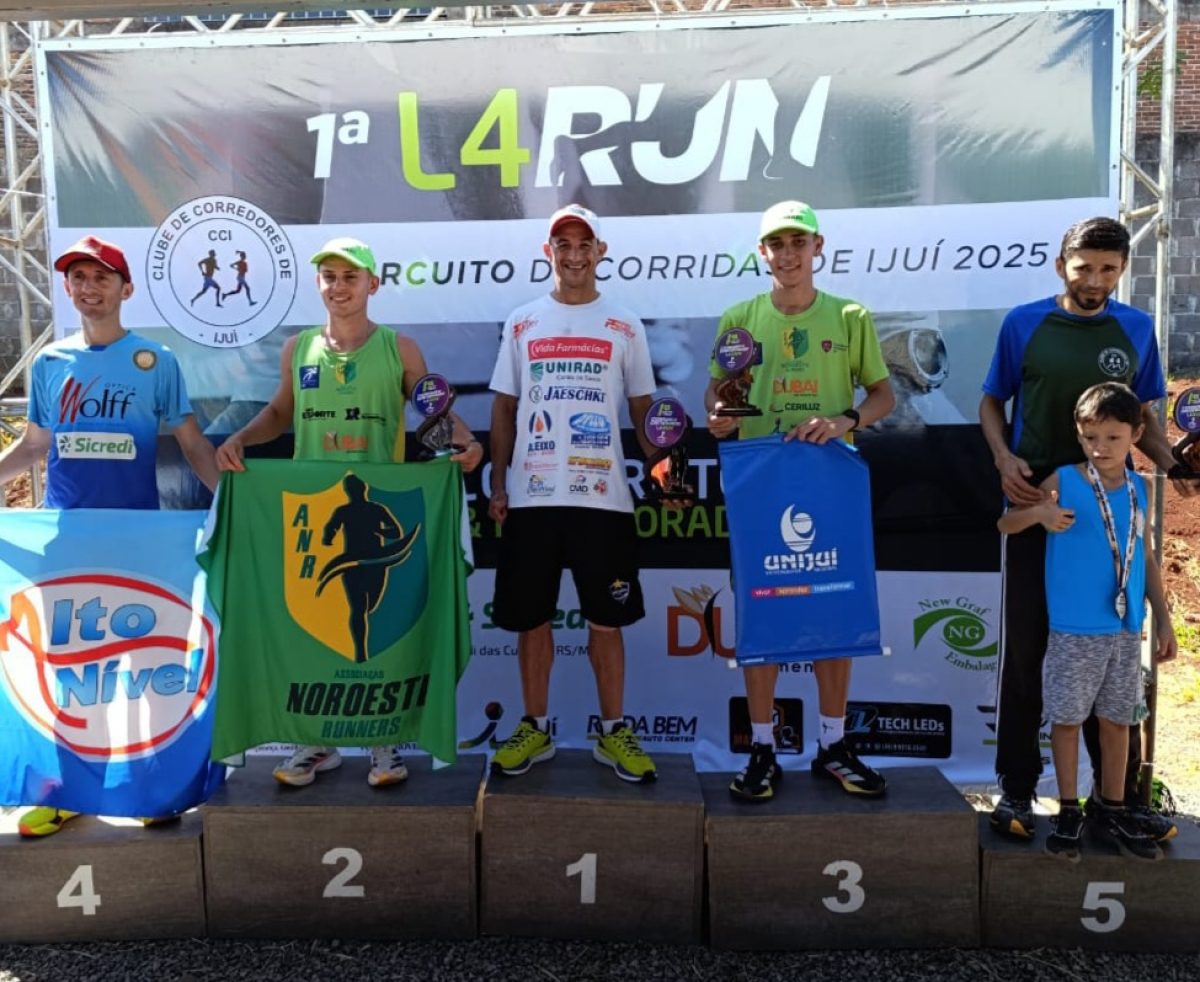Rodrigo Rambo Petri vence a Corrida L4 Run, em Ijuí
