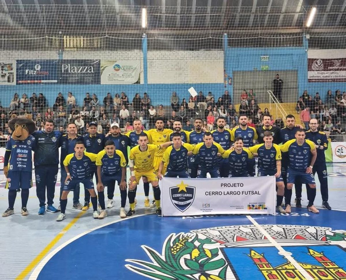 Cerro Largo Futsal estreia com vitória na Taça Farroupilha