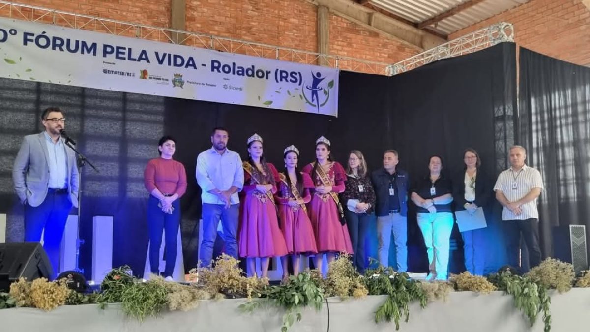 Rolador sediou o 10º Fórum pela Vida Missões Rolador sediou o 10º Fórum pela Vida Missões