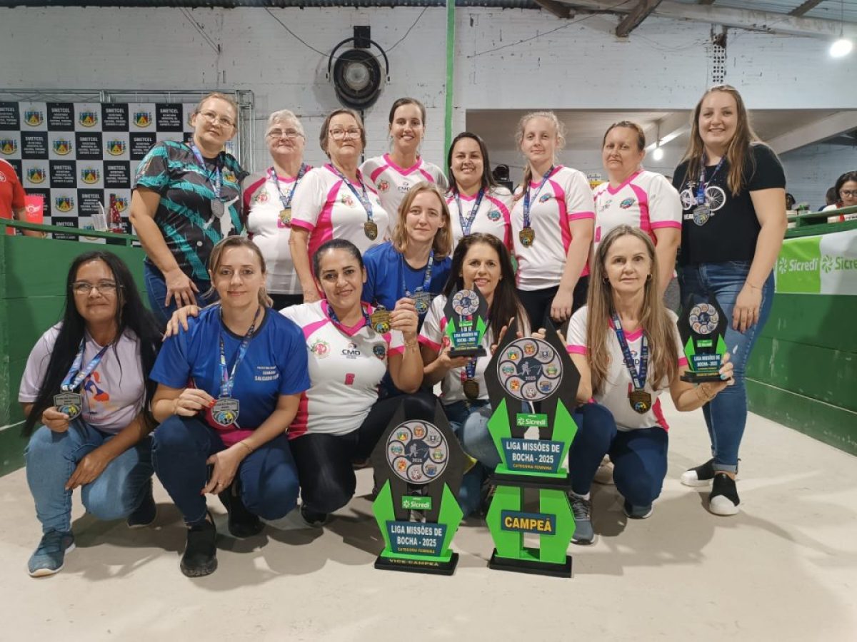 Cerro Largo conquista a Liga Missões de Bocha Feminina