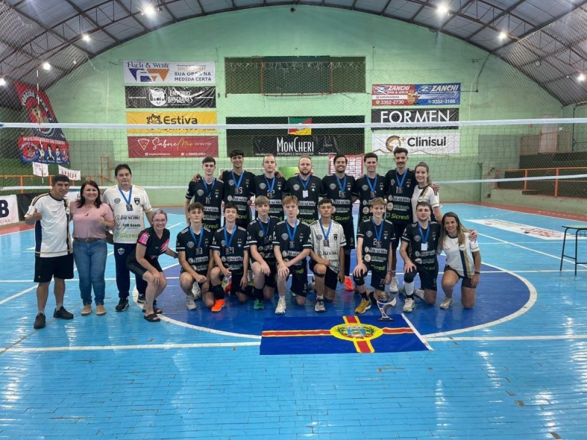 Cerro Largo conquista vice-campeonato na 2ª Etapa da Liga Noroeste de Voleibol em São Luiz Gonzaga