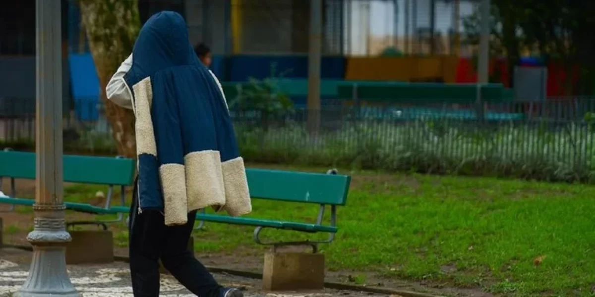 Chuva persiste e onda de frio avança pelo RS nesta quarta-feira