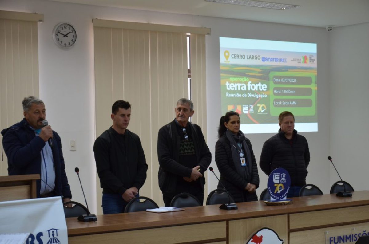 Programa Terra Forte é apresentado à região