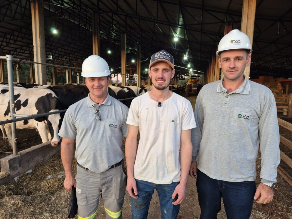 Cermissões realiza visita técnica na propriedade da família Ely, em Cerro Largo