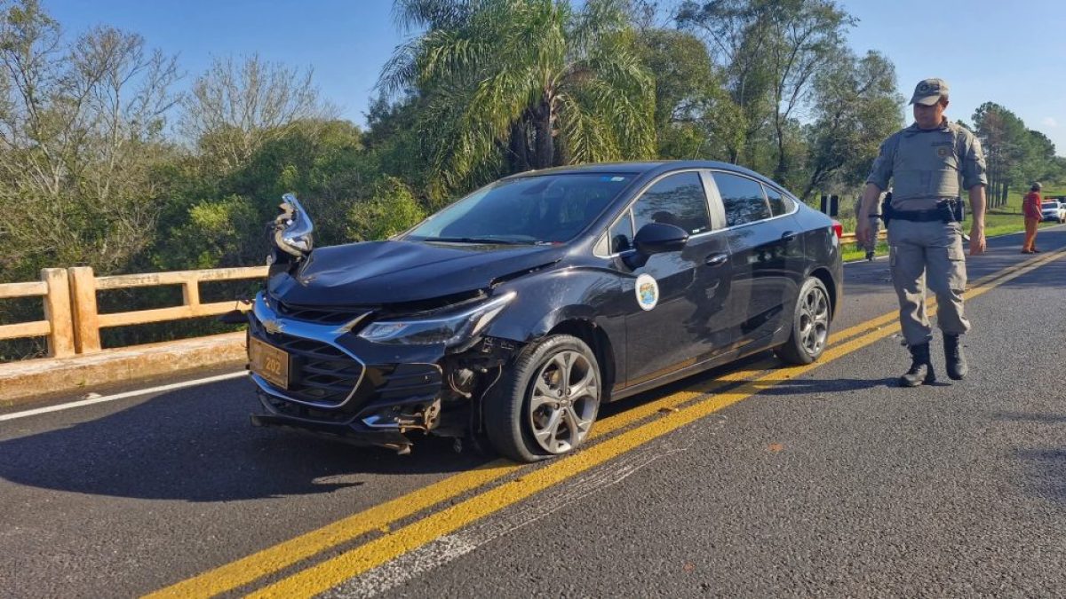 Prefeito de Caibaté se acidenta na BR-285