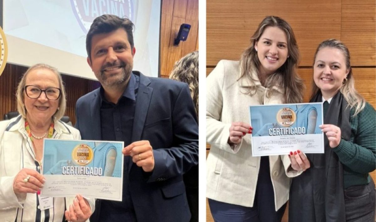 Municípios da região conquistam selo ouro ''Amigo da Vacina'' Municípios da região conquistam selo ouro ''Amigo da Vacina''