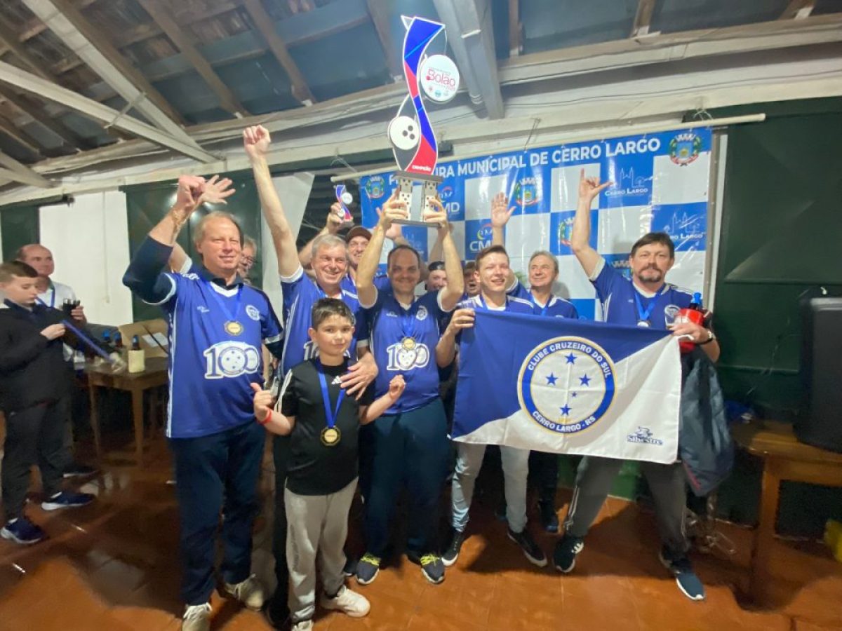 Cerro Largo: Cruzeiro é campeão do Municipal de Bolão Cerro Largo: Cruzeiro é campeão do Municipal de Bolão
