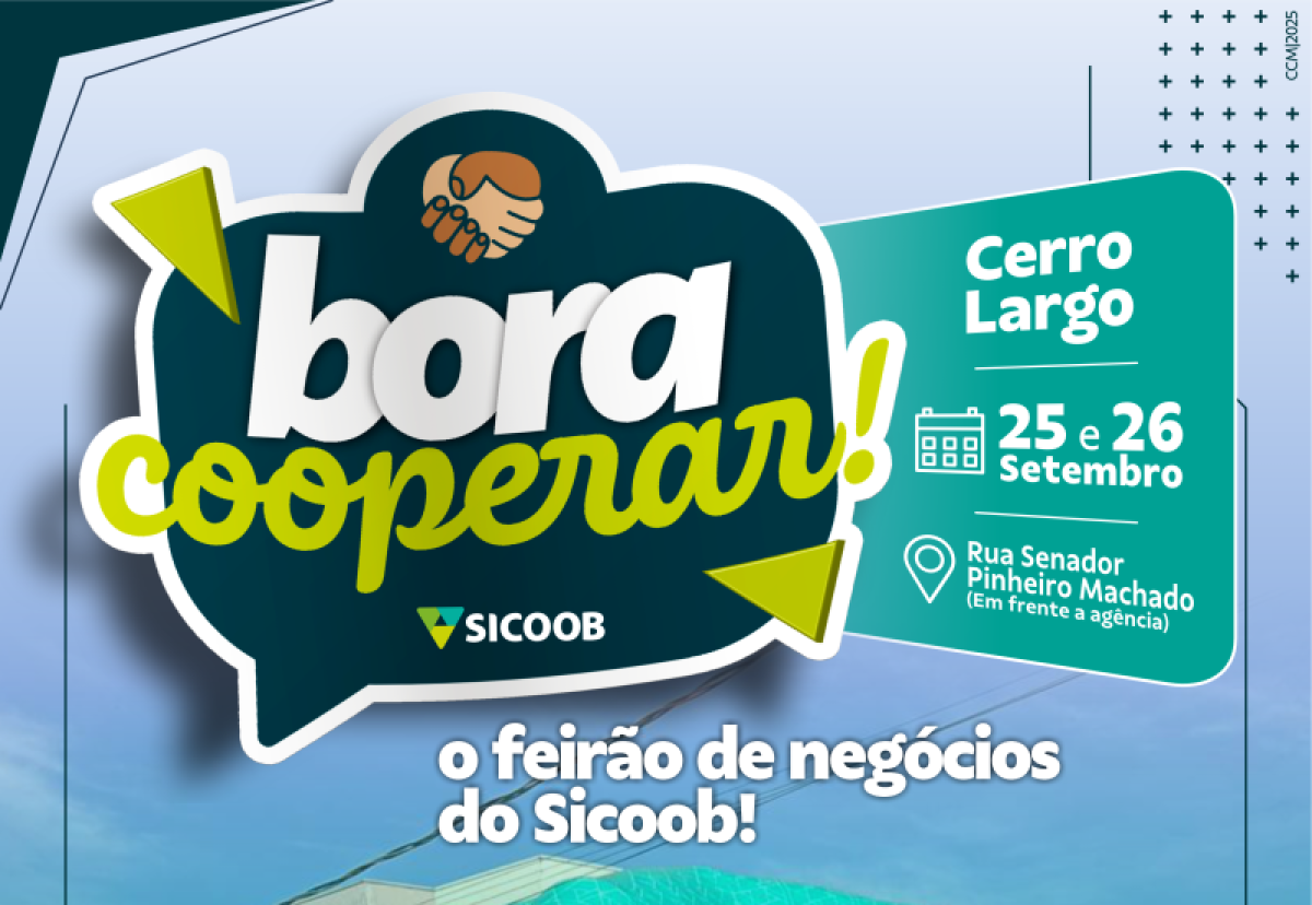 Cooperação em movimento: Sicoob leva Feirão de Negócios a Cerro Largo Cooperação em movimento: Sicoob leva Feirão de Negócios a Cerro Largo