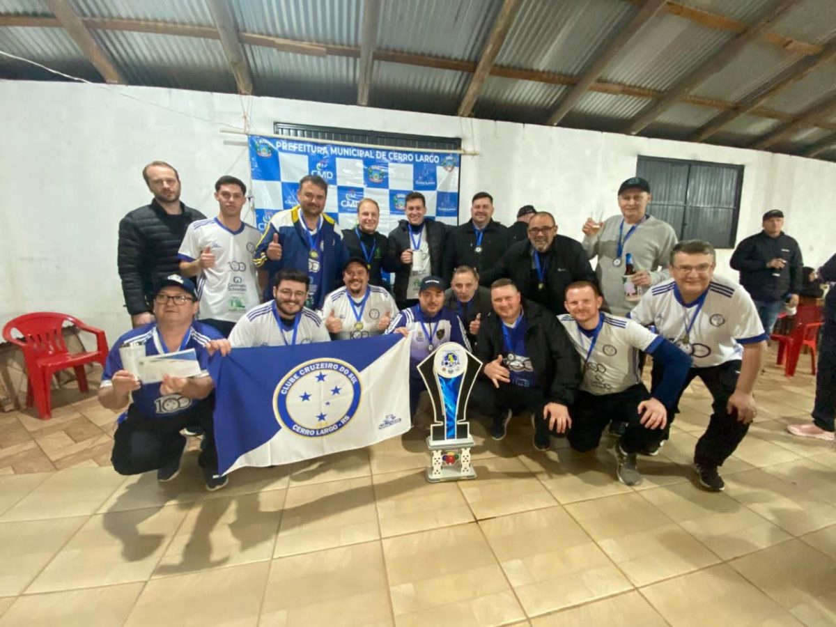 Clube Cruzeiro vence o Municipal de Bocha em Cerro Largo