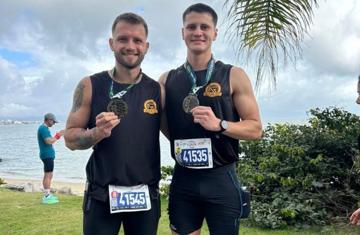 Irmãos Cerrolarguenses participam da Maratona Internacional de Floripa