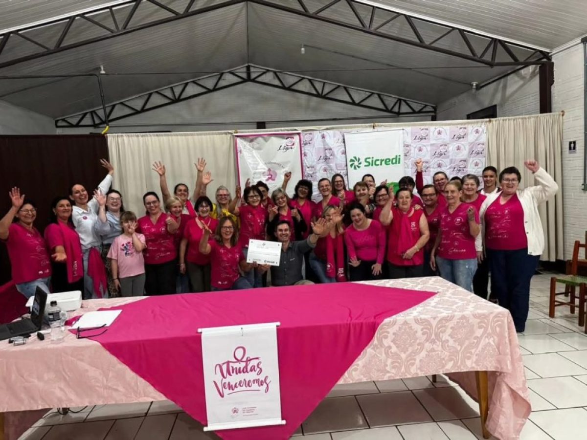 Recursos do Fundo Social do Sicredi beneficiam a construção da nova sede da Liga Feminina de Combate ao Câncer de São Paulo das Missões