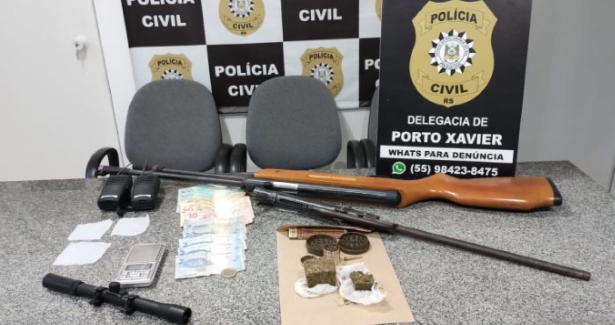 Dupla é presa em operação que investiga morte de jovem em Porto Xavier Dupla é presa em operação que investiga morte de jovem em Porto Xavier