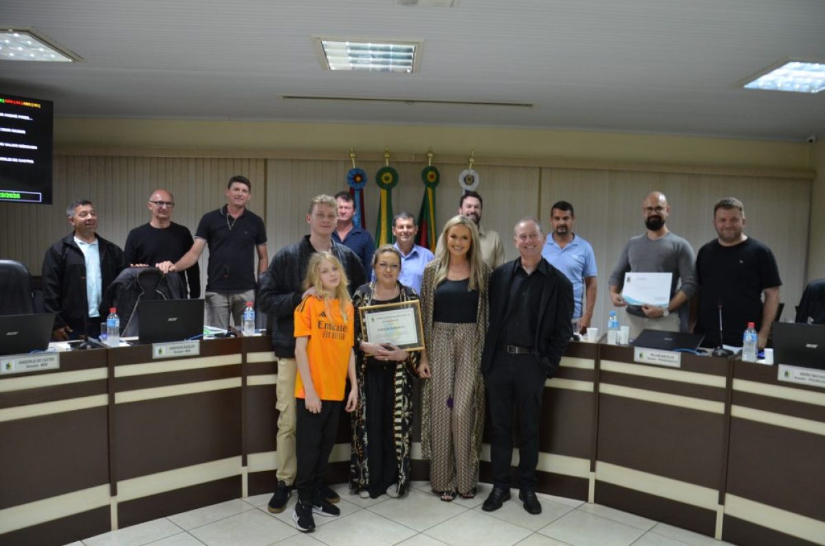 Fundição Borghetti é homenageada em sessão da Câmara de Vereadores
