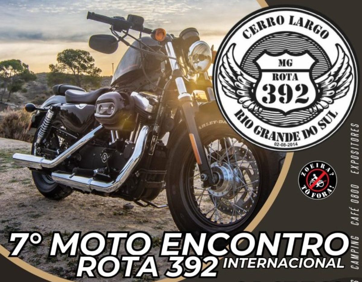 7º Moto Encontro Rota 392 agita o fim de semana em Cerro Largo