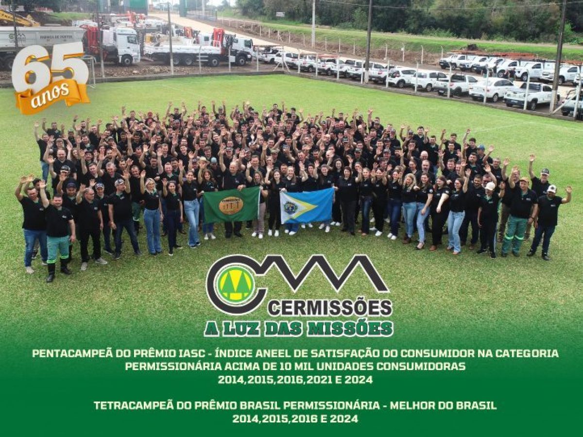 Cermissões completa 65 anos