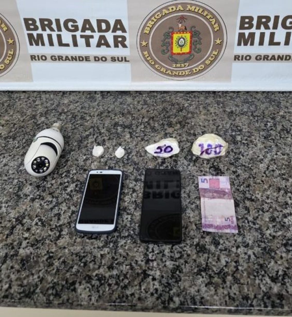 Brigada Militar prende homem por tráfico de drogas durante operação em Cerro Largo