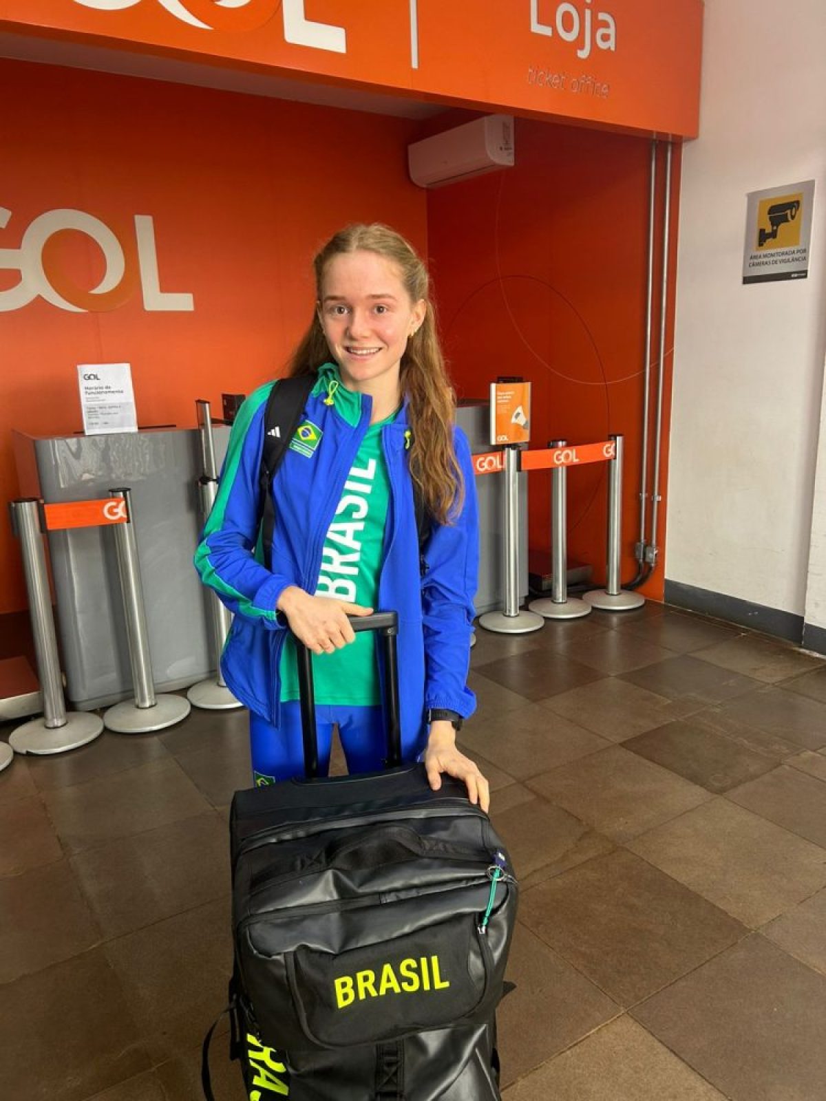 Cerro-larguense Fernanda Schneider representará o Brasil no Sul-Americano