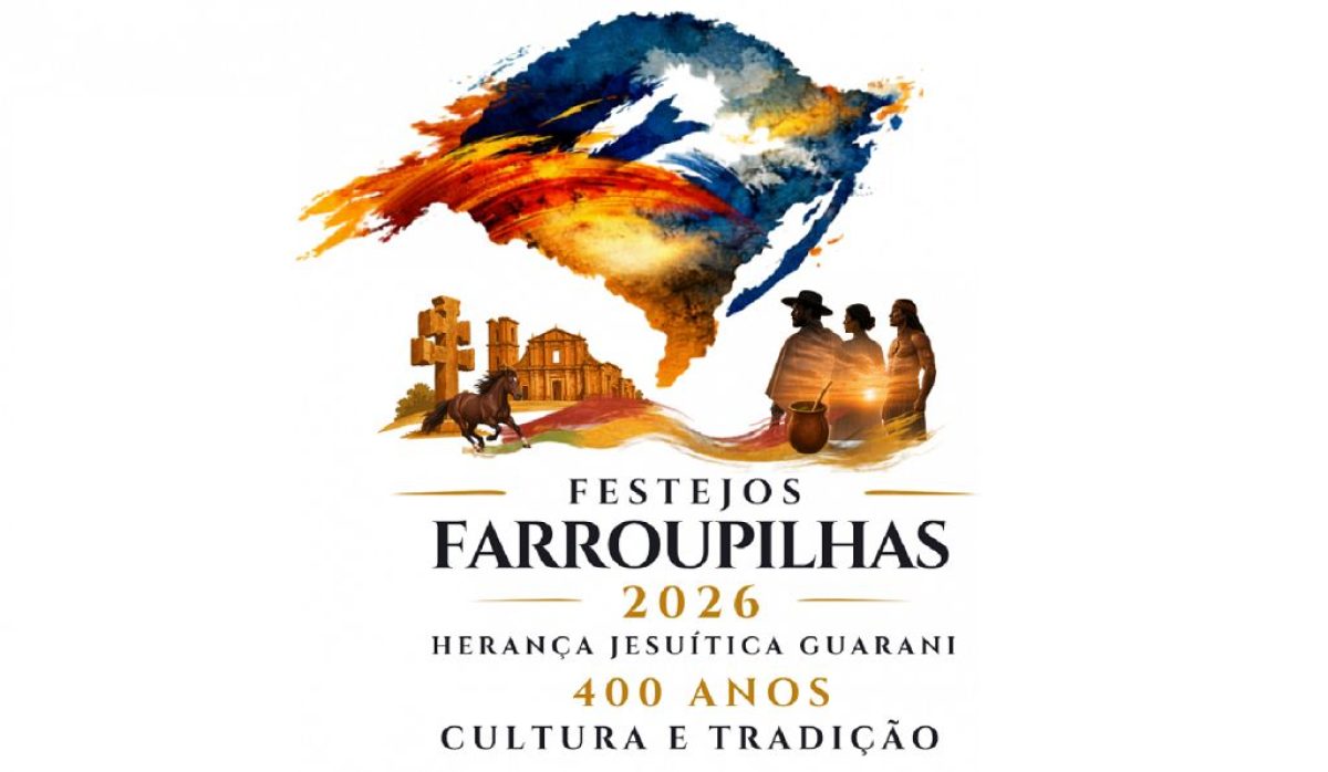 Festejos Farroupilhas 2026 têm identidade visual inspirada na herança jesuítica-guarani Festejos Farroupilhas 2026 têm identidade visual inspirada na herança jesuítica-guarani