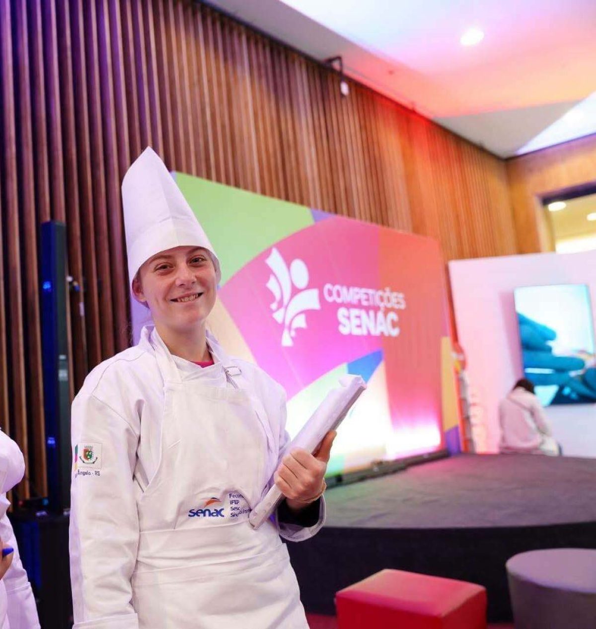 Estudante de Sete de Setembro conquista 1º lugar em competição de Confeitaria do SENAC
