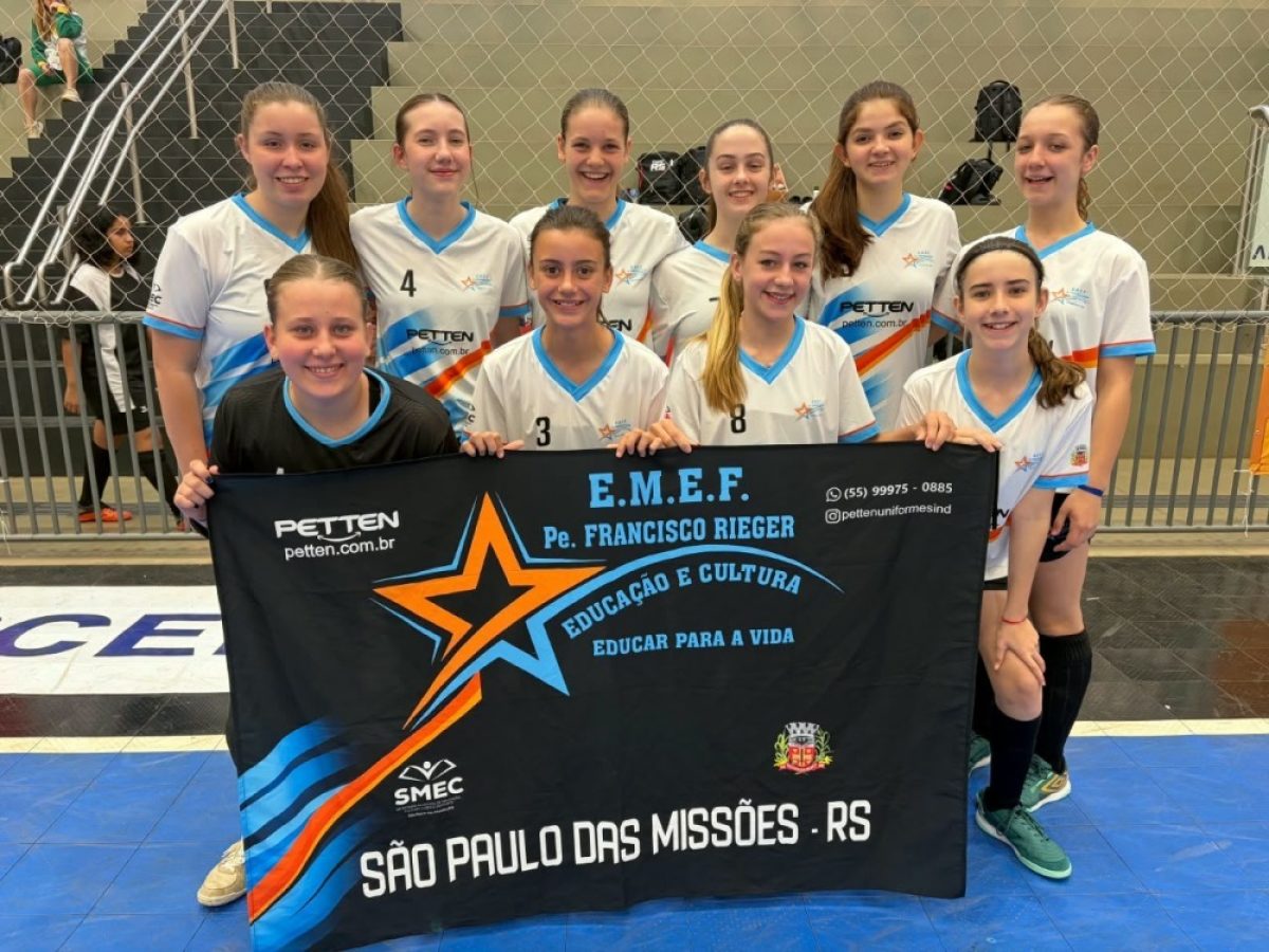 São Paulo das Missões representa o Estado na final dos Jogos Escolares Brasileiros São Paulo das Missões representa o Estado na final dos Jogos Escolares Brasileiros